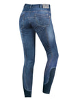 Schockemohle Lyra Knee Grip, Mid Rise Jeans, Blue
