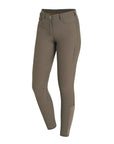 Schockemohle Livia Ladies Knee Grip, Mid Rise Breeches, Taupe