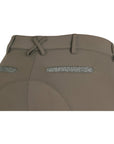 Schockemohle Livia Ladies Knee Grip, Mid Rise Breeches, Taupe