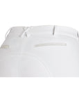 Schockemohle Livia Ladies Knee Grip, Mid Rise Breeches, White