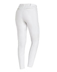 Schockemohle Livia Ladies Knee Grip, Mid Rise Breeches, White