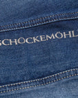 Schockemohle Lara Mid Rise, Knee Grip Style Ladies' Breeches, Blue