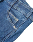 Schockemohle Lara Mid Rise, Knee Grip Style Ladies' Breeches, Blue