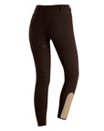 Schockemohle Electra Full Seat, Mid Rise Ladies' Breeches, Dark Brown