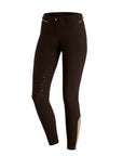 Schockemohle Electra Full Seat, Mid Rise Ladies' Breeches, Dark Brown