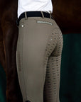 Schockemohle Chayenne Ladies Full Seat, Mid Rise Breeches, Taupe