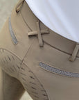 Schockemohle Chayenne Ladies Full Seat, Mid Rise Breeches, Taupe