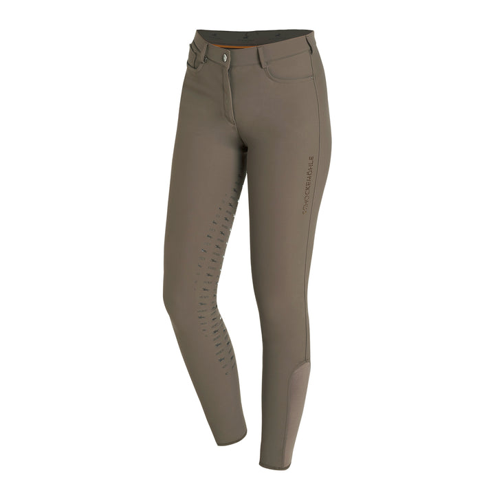 Schockemohle Chayenne Ladies Full Seat, Mid Rise Breeches, Taupe
