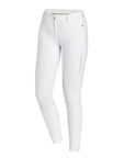 Schockemohle Chayenne Ladies Full Seat, Mid Rise Breeches, White