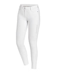 Schockemohle Chayenne Ladies Full Seat, Mid Rise Breeches, White
