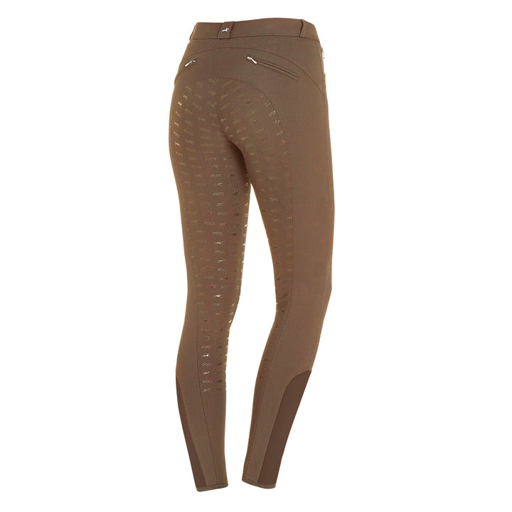 Schockemohle Cindy Ladies Full Seat, Mid Rise Breeches, Taupe