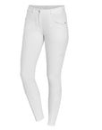 Schockemohle Cindy Ladies Full Seat, Mid Rise Breeches, White