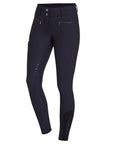 Schockemohle Winter Heather Mid Rise Breech Full Seat, True Navy, US 20