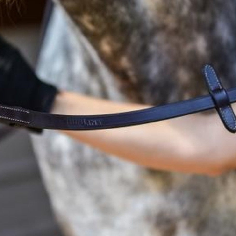 ThinLine English Reins 54" Stud End with Hand Stops