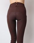 Montar Holly Yati Full Grip Mid Rise Breeches, Brown