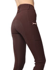 Montar Holly Yati Full Grip Mid Rise Breeches, Brown