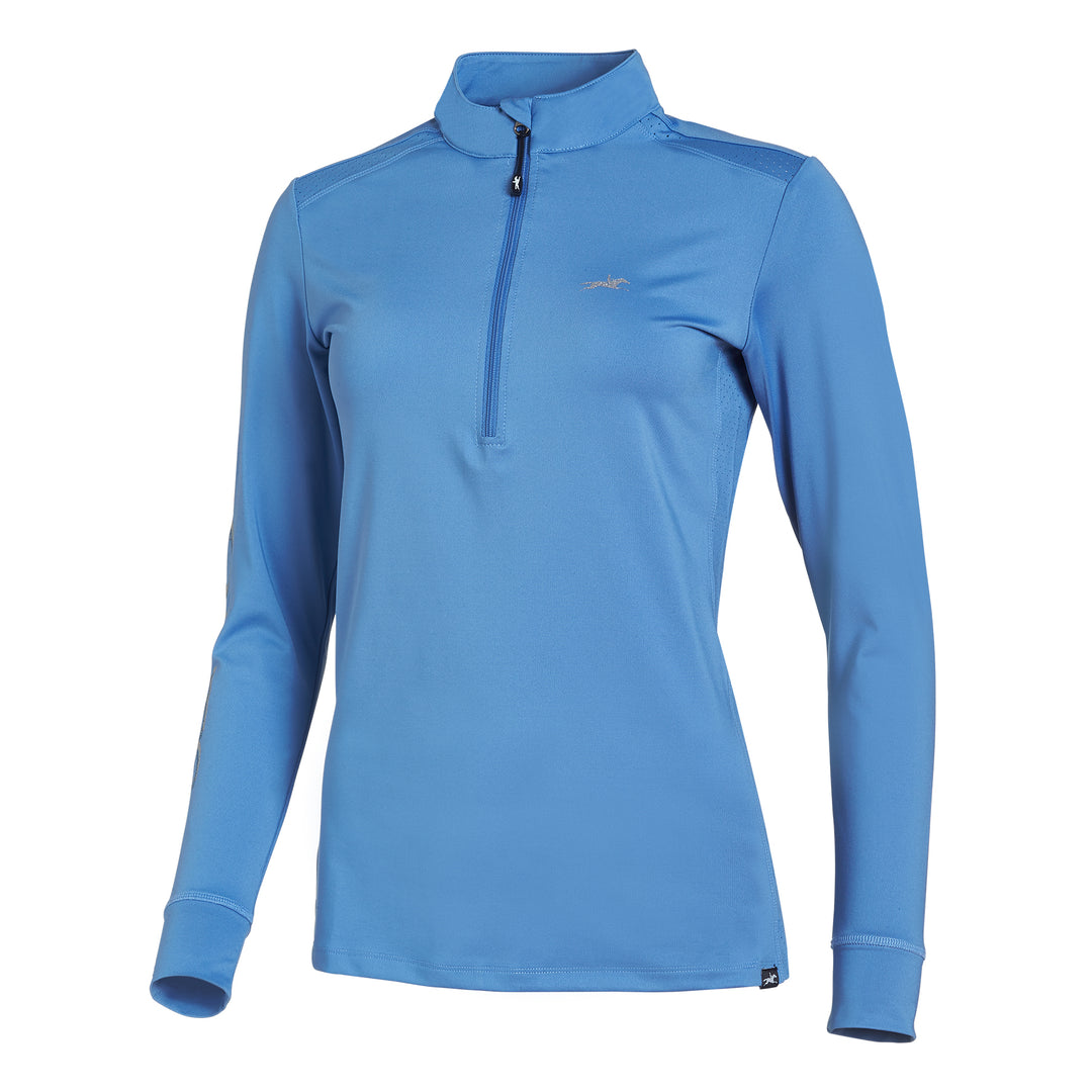 Schockemohle Page Style Ladies Functional Shirt, Cloud Blue