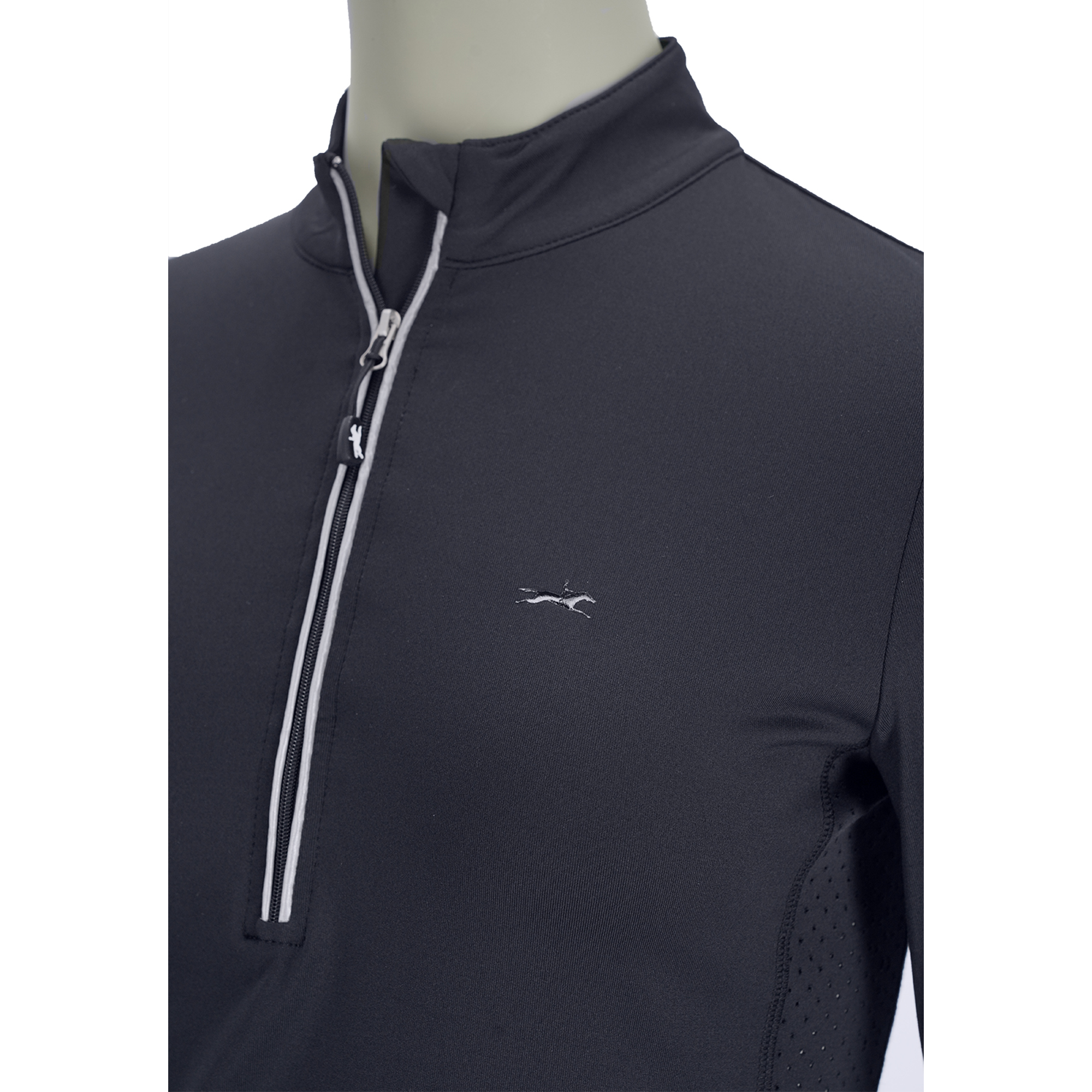 Schockemohle PAGE.SP Style Long Sleeve Ladies Training Shirt, Dark Blue