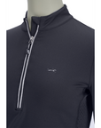 Schockemohle PAGE.SP Style Long Sleeve Ladies Training Shirt, Dark Blue