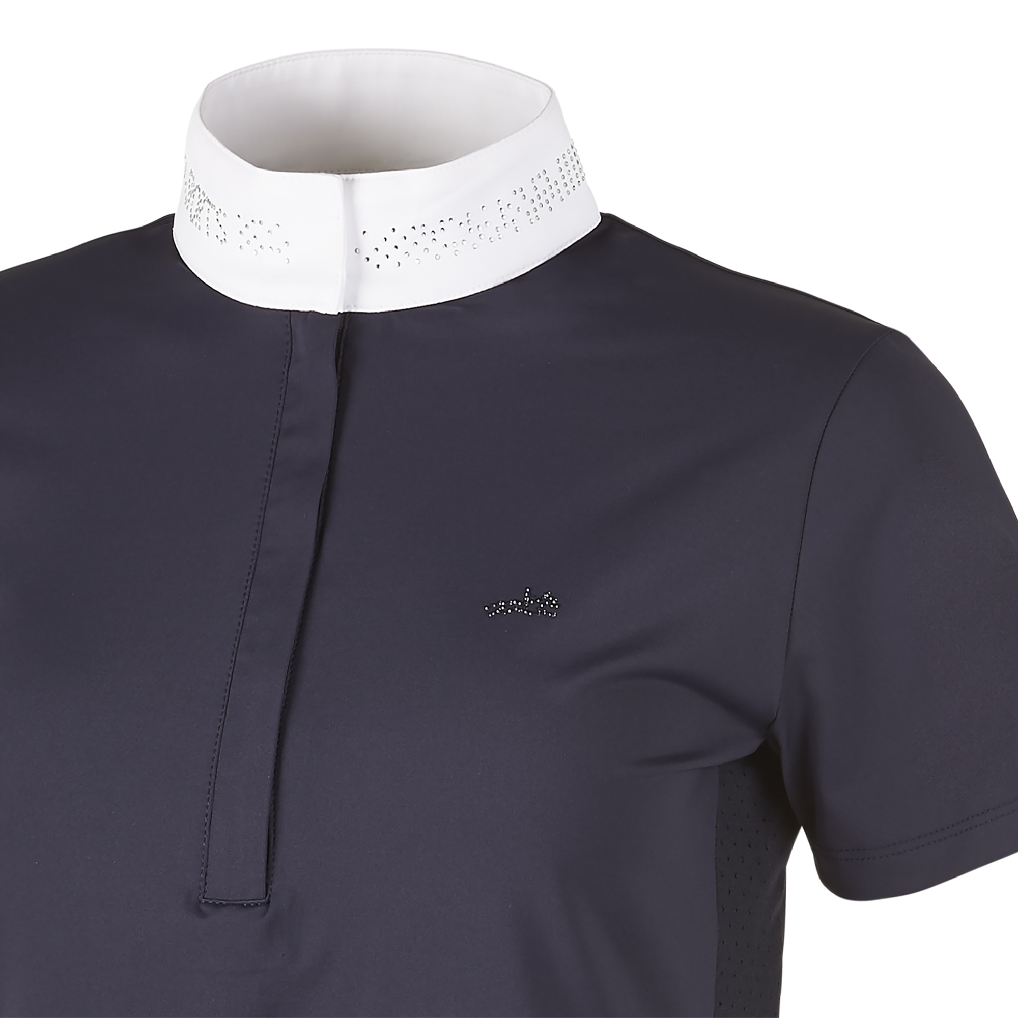 Schockemohle CATHLEEN Style Ladies Show Shirt, Dark Blue