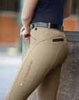 ELT Lucy Glam Mid Rise Full Seat Breeches, Toffee