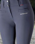 B Vertigo Tiffany Silicone Full Seat, High Rise Breeches, Dark Navy