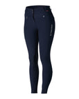 B Vertigo DREA Silicone Knee Grip High Rise Breeches, Navy