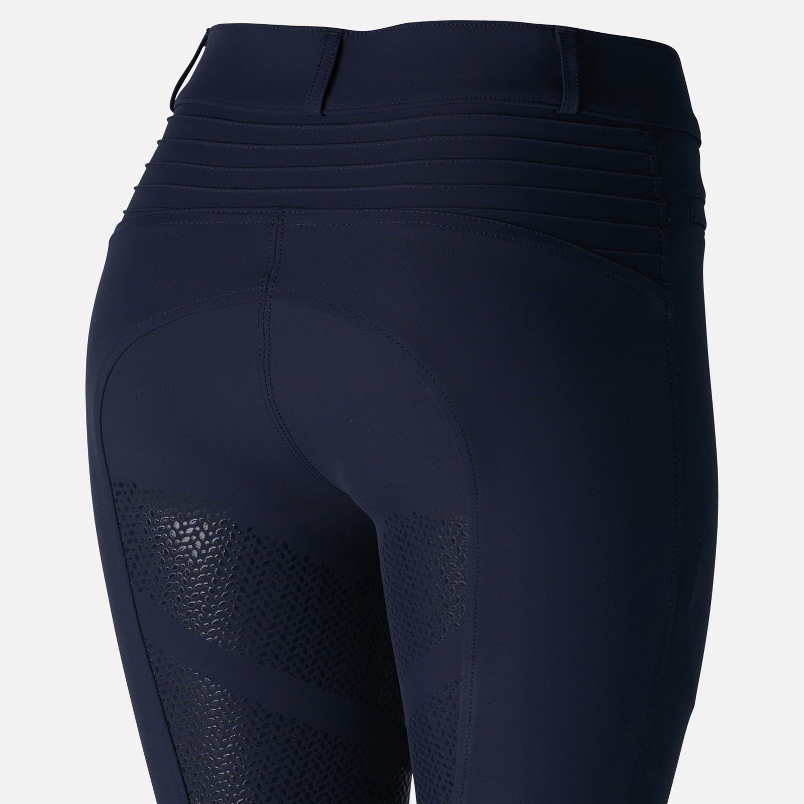 B Vertigo DREA Silicone Full Seat High Rise Breeches, Navy