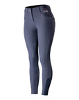 B Vertigo Olivia Silicone Full Seat, Mid Rise Breeches, Dark Navy