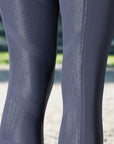 B Vertigo Olivia Silicone Full Seat, Mid Rise Breeches, Dark Navy