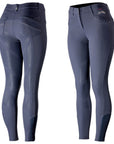 B Vertigo Olivia Silicone Full Seat, Mid Rise Breeches, Dark Navy