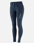 B Vertigo Meghan Silicone Full Seat, Mid Rise Breeches, Dark Navy