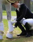 Kentucky Horsewear Turnout Boots Leather Front