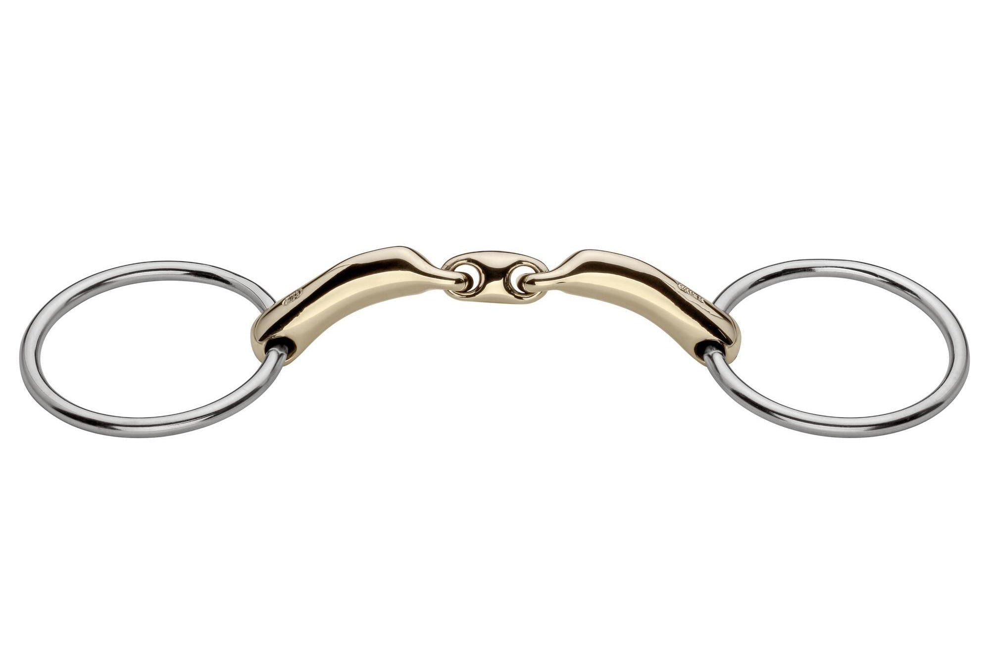 Herm Sprenger Novocontact Loose Ring Snaffle 16 mm Double Jointed - Sensogan