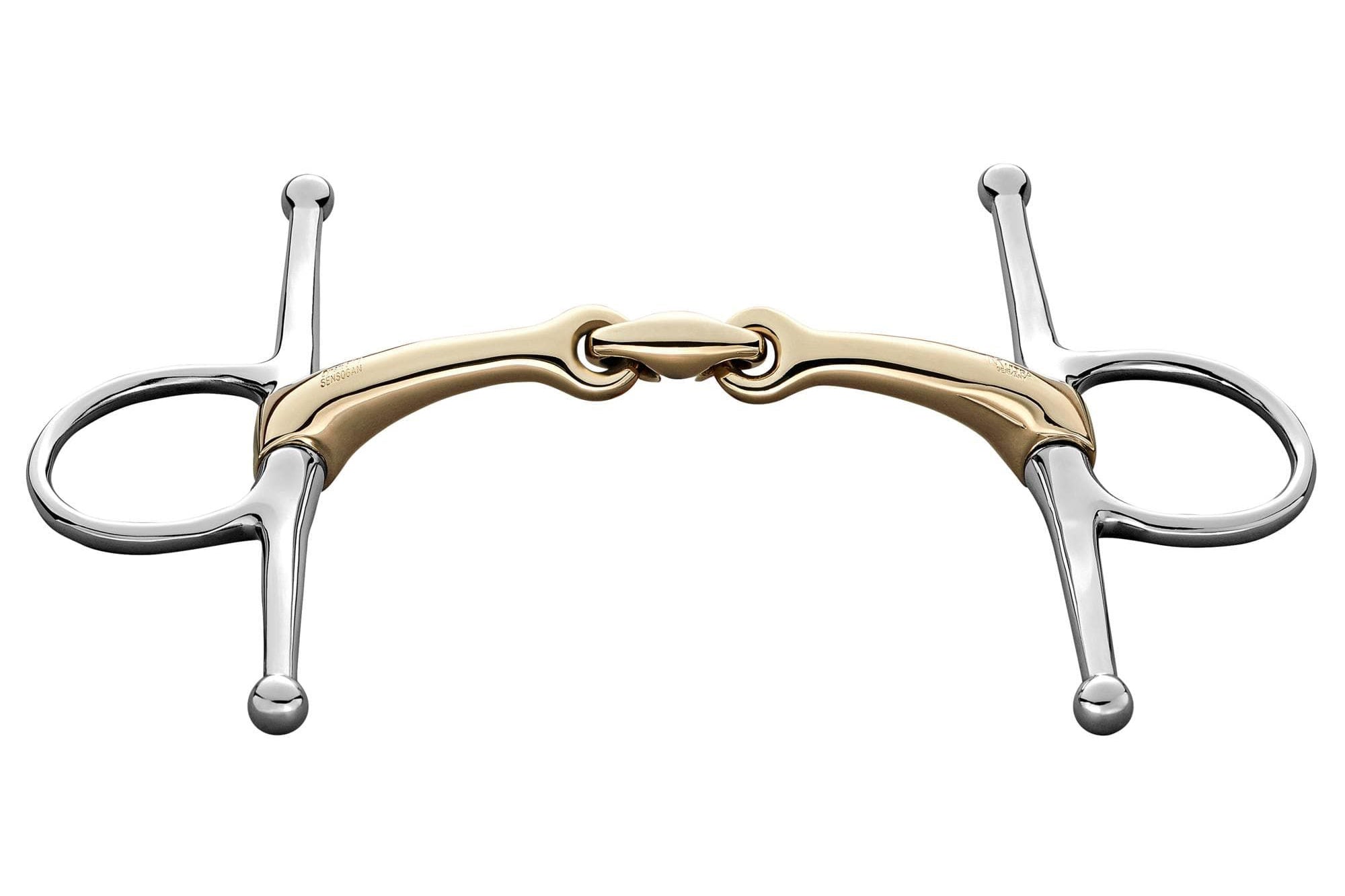Herm Sprenger Dynamic RS Full Cheek 16 mm Double Jointed - Sensogan