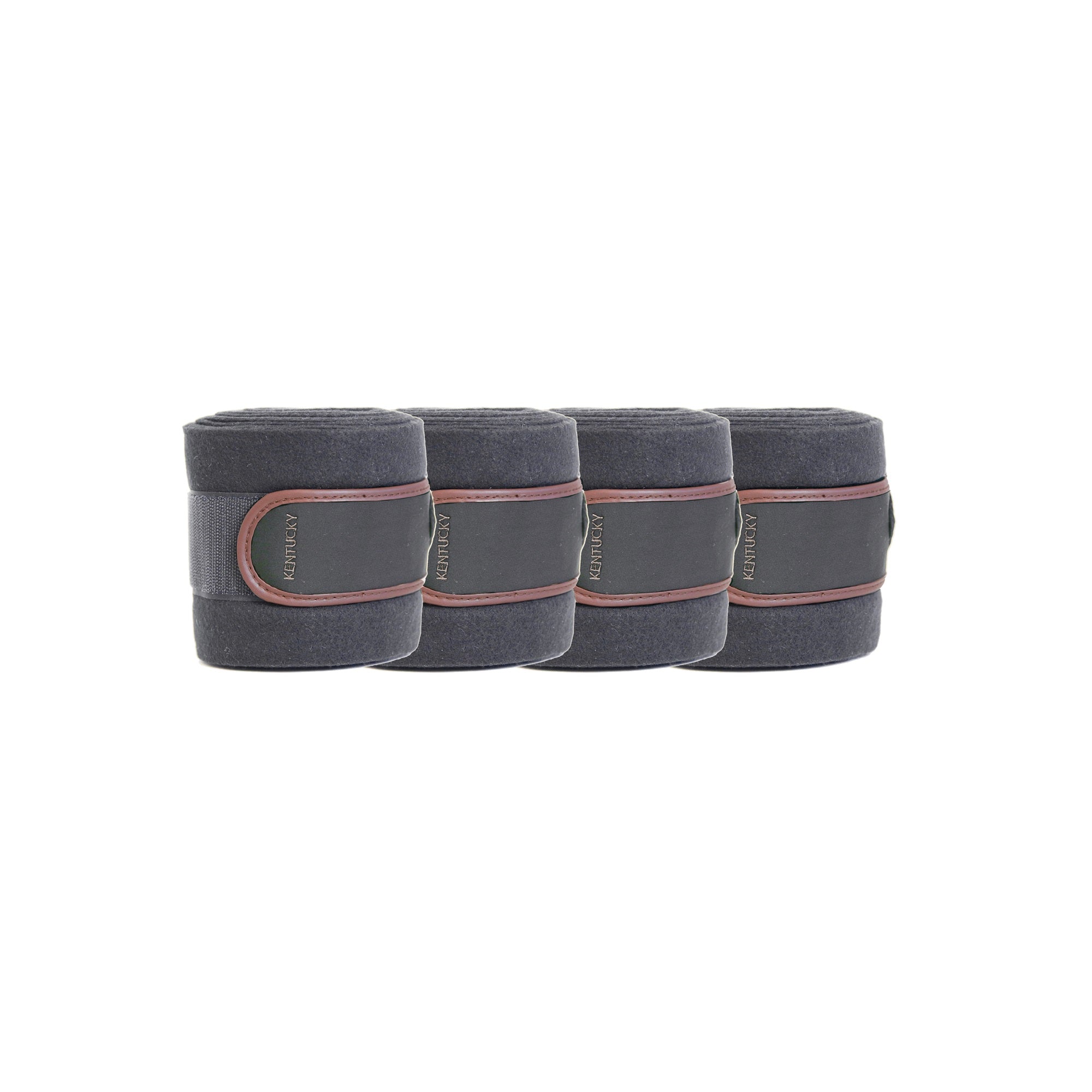 Kentucky Horsewear Polar Fleece Bandage, Grey, Full