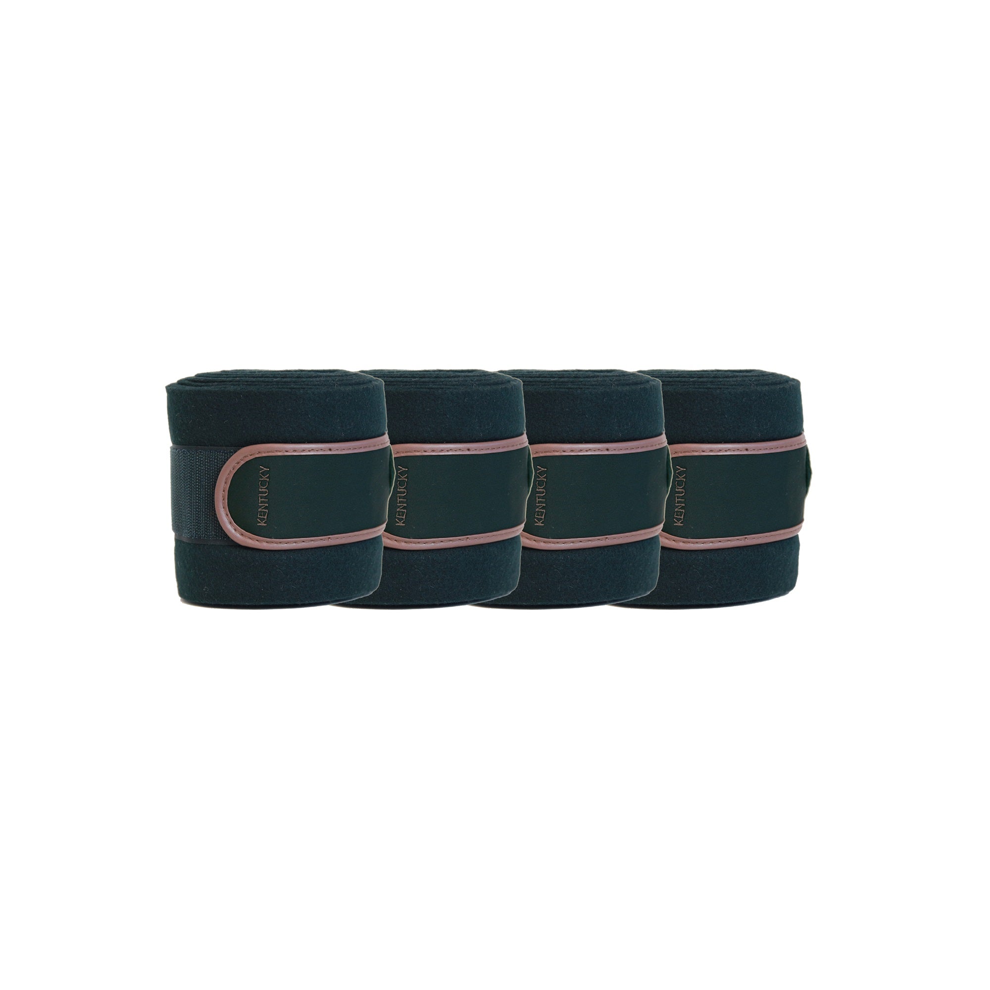 Kentucky Horsewear Polar Fleece Bandage, Pine Green, Full