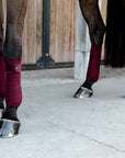 Kentucky Horsewear Polar Fleece Bandages Velvet, Bordeaux