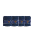 Kentucky Horsewear Polar Fleece Bandage Pearls, Navy, Full