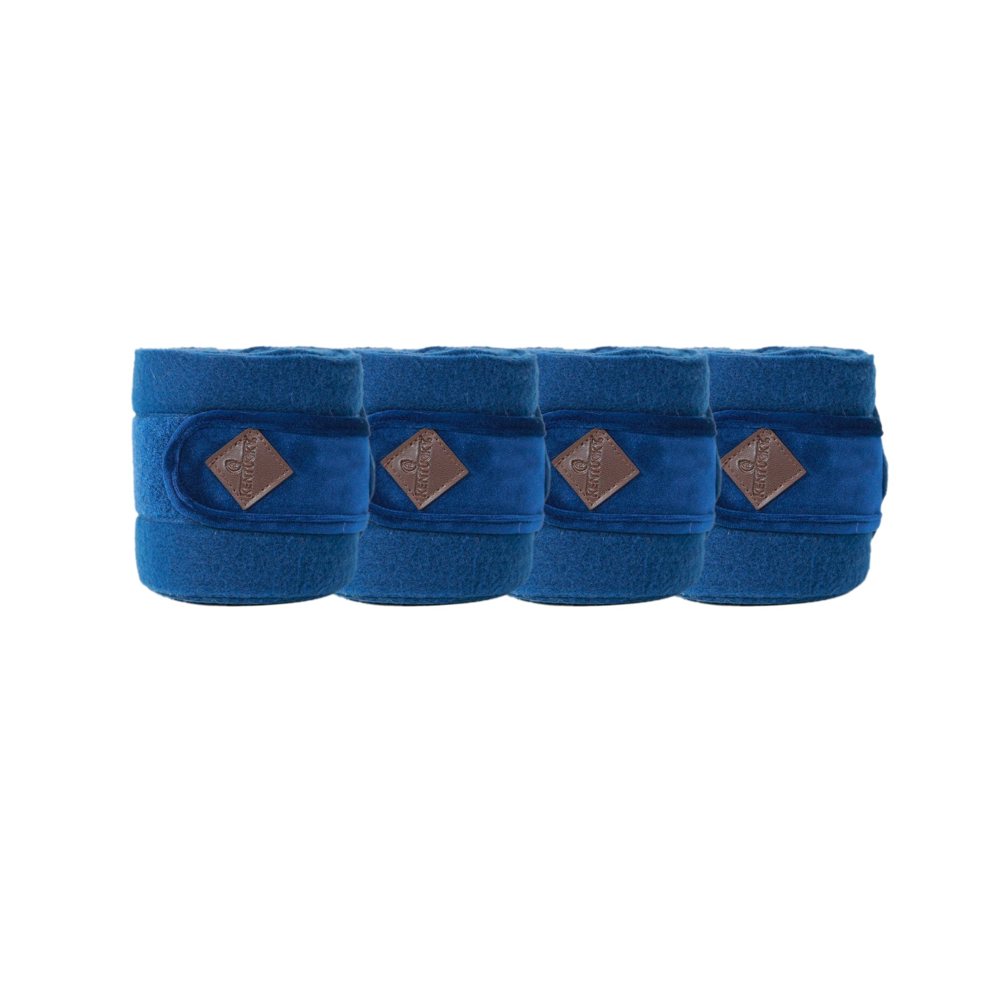 Kentucky Horsewear Polar Fleece Bandage Basic Velvet, Navy