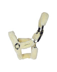 Kentucky Horsewear Sheepskin Shipping Halter, Natural