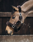 Kentucky Horsewear Sheepskin Shipping Halter, Brown