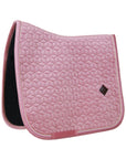 Kentucky Horsewear Saddle Pad Velvet Dressage Old Rose Edition
