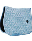 Kentucky Horsewear Saddle Pad Velvet Jumping Light Blue Edition