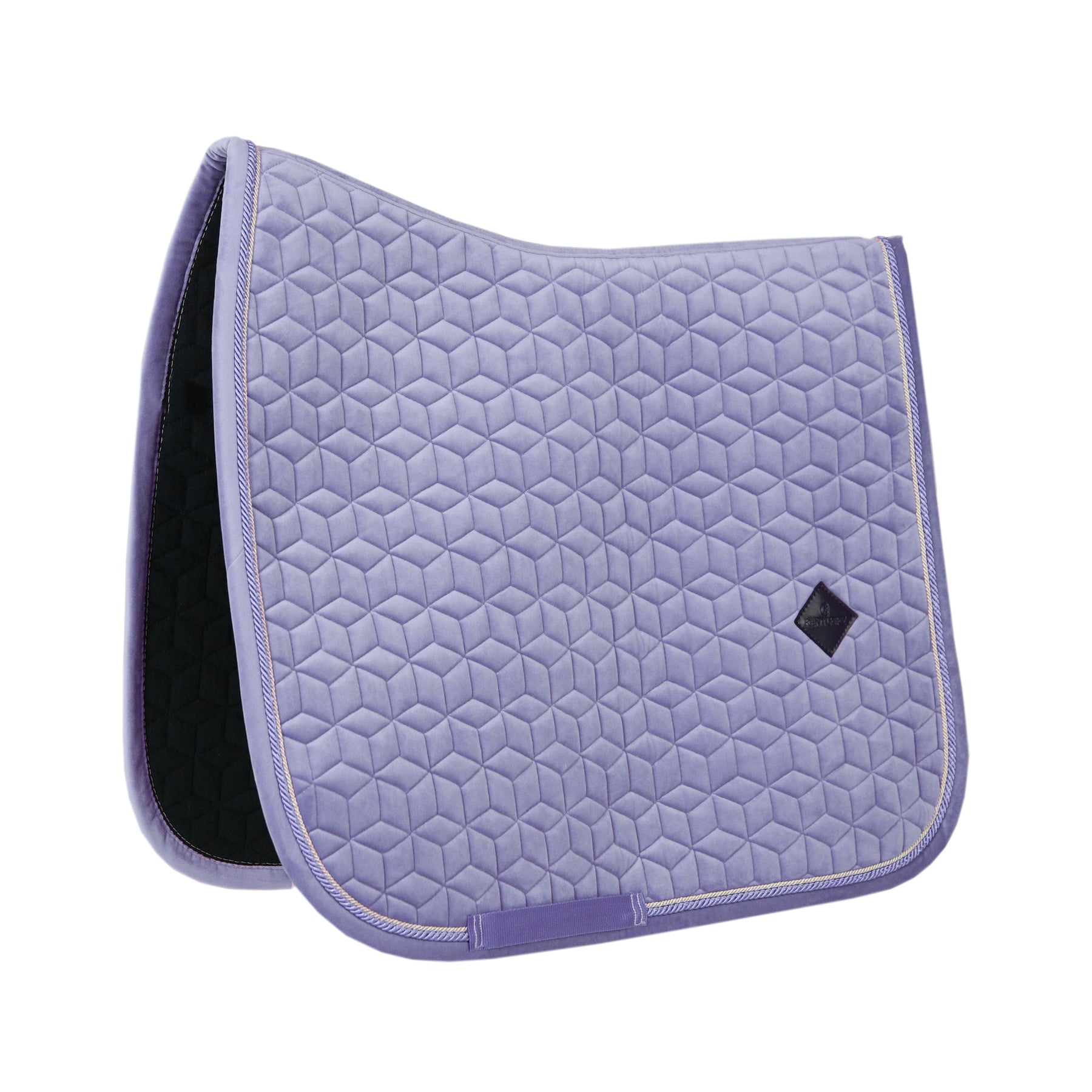 Kentucky Horsewear Saddle Pad Velvet Dressage, Purple