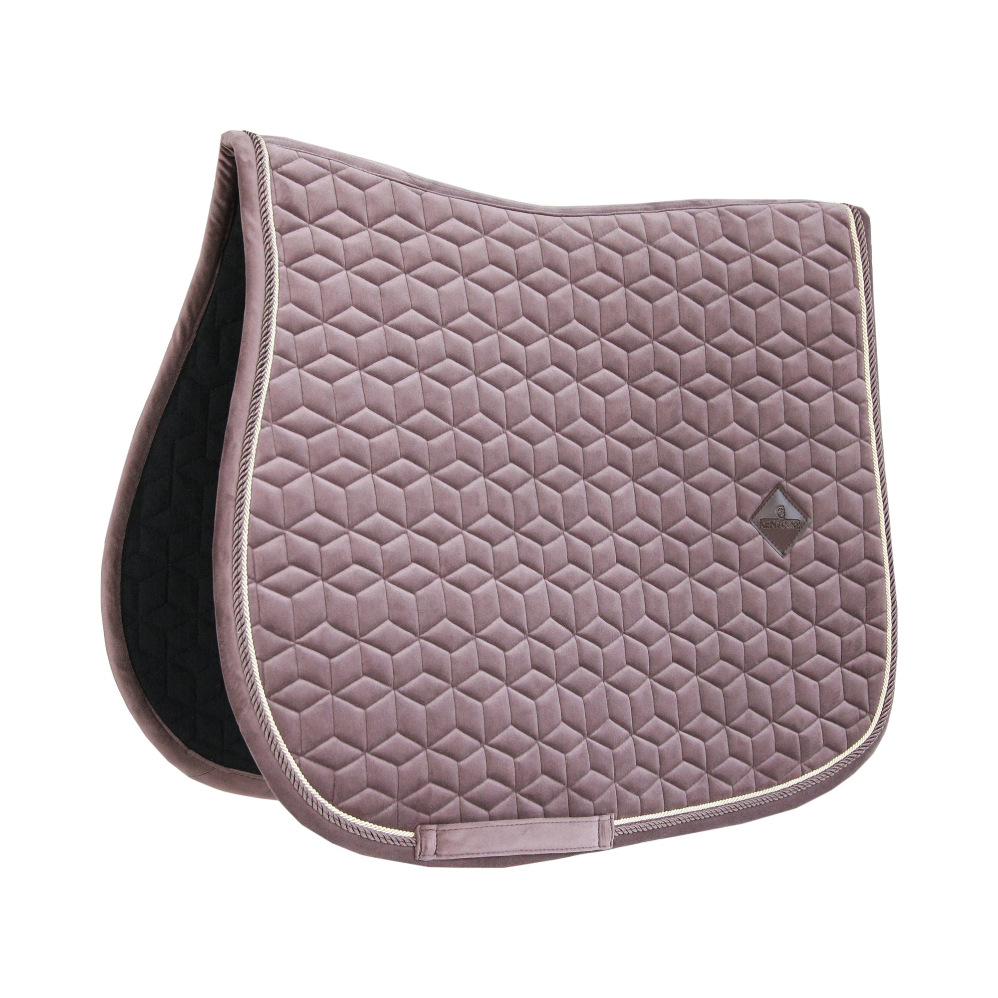 Kentucky Horsewear Saddle Pad Velvet Jumping Light Purple Edition