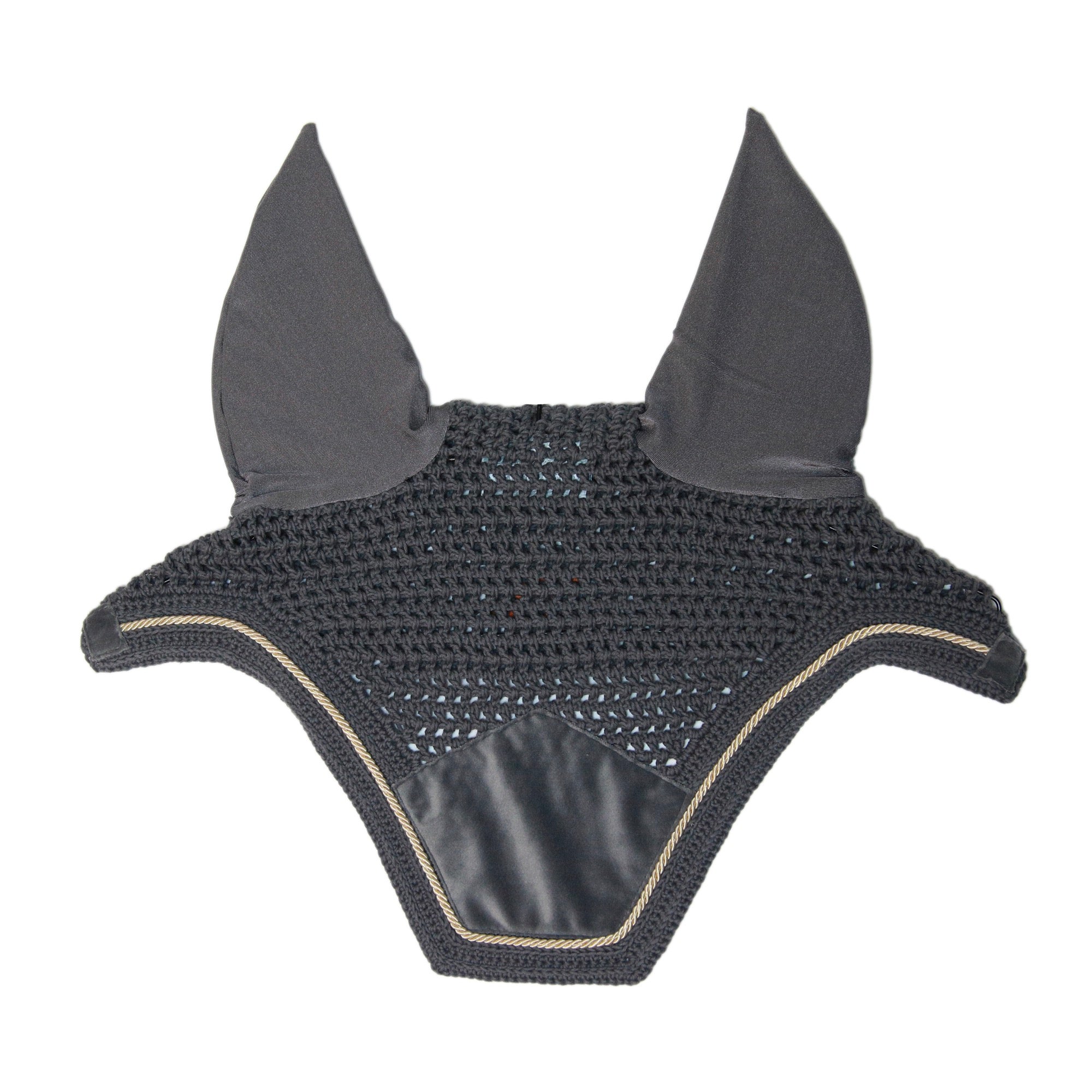 Kentucky Horsewear Fly Veil Wellington Basic Velvet, Grey
