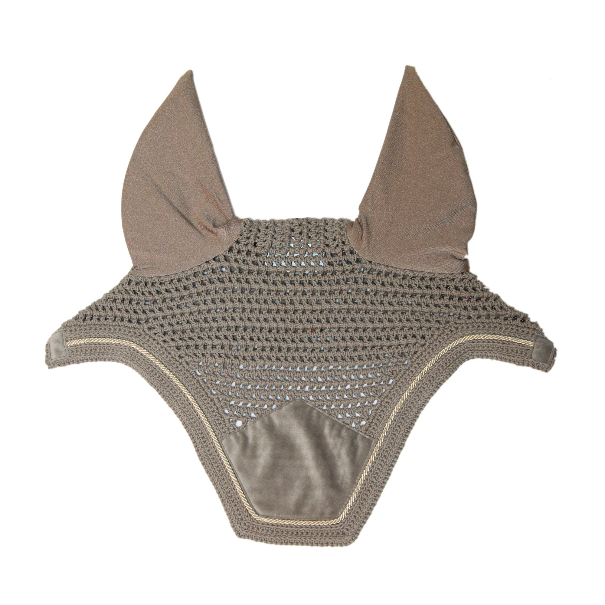 Kentucky Horsewear Fly Veil Wellington Basic Velvet, Beige