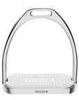 Herm Sprenger FILLIS Stirrups - Stainless steel, with white rubber pad, 120mm