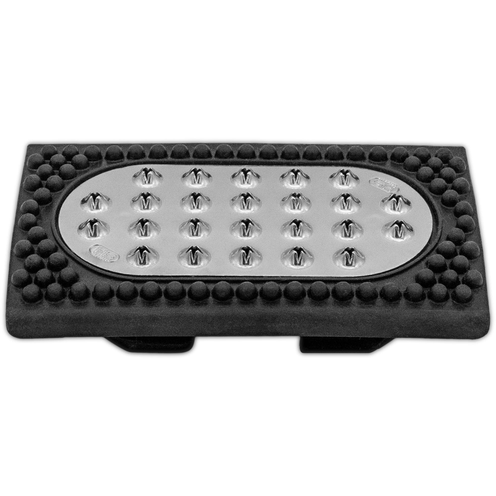 Herm Sprenger Stirrup Pads for Flexcite Stirrups - Rubber with Stainless Steel Grip Inlay, Size 120 mm